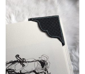 Stickserie ITH - Buchecken Blanko